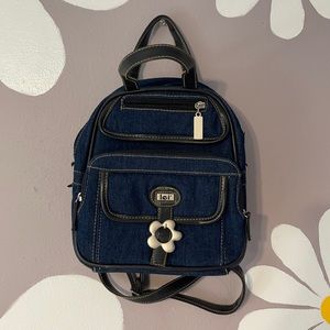 90’s Denim Lei purse/backpack
